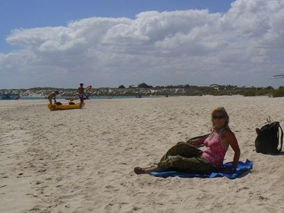 Judy at Coral Bay