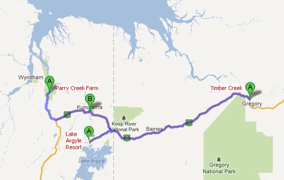 Map showing progress 28th July-2nd August