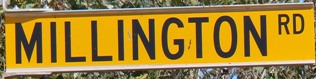 Sign Millington Road