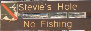 sign Stevie's Hole