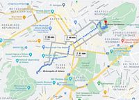 The Acropolis to Mount Lycabettus