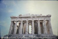 Western end of the Parthenon