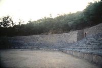 Stadium above Delphi