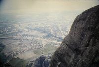 View from the top of Meteora