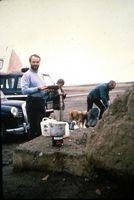 Campsite on the outskirts of Maku